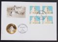 Numisbrief gestempelt 2012 mit 10 Franken 2004 Matterhorn Bimetallmünze