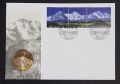 Numisbrief gestempelt 2012 mit 10 Franken 2005 Jungfrau Bimetallmünze