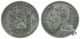 Belgien 1 Franc 1887 Leopold I. & Leopold II.