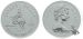 Kanada 1 Silber Dollar 1975 Calgary