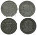 Grossbritannien 3 Pence 1890 & 1900 Silber Viktoria