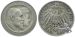 W&uuml;rttemberg 3 Mark 1908 Wilhelm + Charlotte