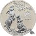Australien 1 Dollar 2023 - Year of the Rabbit - 1 Unze Feinsilber 999