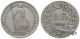 2 Franken 1901 B Seltener Jahrgang Silber
