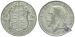 Grossbritannien 1/2 Crown 1923 Silber