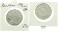 Brasilien 1000 Reis 1860 Silber