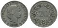 20 Rappen 1901 B