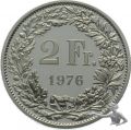 2 Franken 1976 PROOF