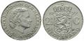 1959 Niederlande 2 1/2 Gulden Juliana