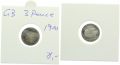 Grossbritannien 3 Pence 1910