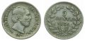 Niederlande 5 Cents 1850 Willem III. Silber