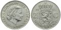 1964 Niederlande 2 1/2 Gulden Juliana