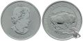 Kanada 1.25 Unzen Feinsilber 8 Dollars 2015 Bison Elisabeth II.