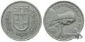 5 Franken 1931 B ~75° verschoben | wunderbarer Zustand, dem Alter entsprechend!
