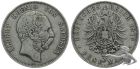 Sachsen 5 Mark 1875 E