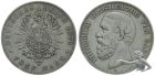 Baden 5 Mark 1876 G