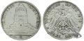 3 Mark M&uuml;nze 1913 E Sachsen, Schlacht um Leipzig