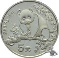 China 5 Yuan 1993 - Silber Panda