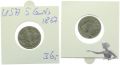 USA 5 Cents 1867