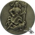 Schützenmedaille 1951 Sursee Bronze, versilbert