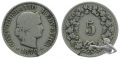 5 Rappen 1879 B Keydate