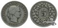 5 Rappen 1882 B