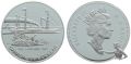 Kanada 1 Silber Dollar 1991 Ship "Frontenac"