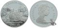 Kanada 1 Silber Dollar 1989 MacKenzie River