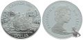 Kanada 1 Silber Dollar 1989 MacKenzie River