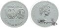 Kanada 1 Silber Dollar 1974 Winnipeg Centennial