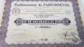 Etablissements de PARFONDEVAL, Paris 7. November 1928