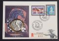 Hans Erni - Numisbrief anlässlich der Schacholympiade in Luzern 1982