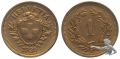 1 Rappen 1936 B