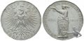Frankfurt Taler 1862 zum Deutschen Schützenfest