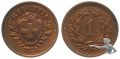1 Rappen 1928 B gutes vorzüglich