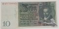 Deutschland 10 Mark 1929 Serie E*07759501 Reichsbankdirektorium