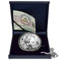 China 50 Yuan 2021 Proof - Silber - Panda im Originaletui mit Zertifikat
