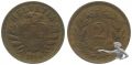 2 Rappen 1934 B - Federhut
