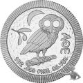 Niue 2 Dollars 2021 Eule, 1 Unze Feinsilber - Topqualität!