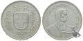 5 Franken 1932 B | Silber, Alphirte