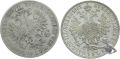 Ungarn - Österreich 1 Florin 1860 + 1861 (2 Münzen)