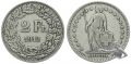 2 Franken 1912 B - stehende Helvetia