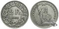 2 Franken 1905 B - stehende Helvetia