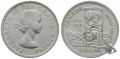 Kanada 1 Dollar 1958 British Columbia - Grosssilbermünze