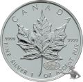 Kanada Maple Leaf 2000 - 1 Unze Feinsilber - Privy Mark Feuerwerk