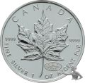 Kanada Maple Leaf 2000 - 1 Unze Feinsilber - Privy Mark "Feuerwerk"