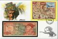 Banknotenbrief Mexiko 20 Pesos