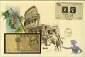 Banknotenbrief Italien 1000 Lire