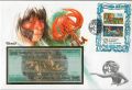 Banknotenbrief Brasilien 200 Crouzeiros