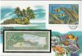 Banknotenbrief Malediven 2 Rufiyaa 1983